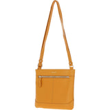 Ashwood Leather Smart Crossbody Bag Mustard: 64638/cb-9