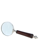Luxuary Leather Handled Magnifying Glass Chestnut: LF-130