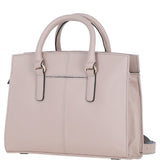 Ashwood Leather Handbag with Detachable Crossbody Strap Beige: 64747