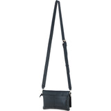 Ashwood Chic Leather Crossbody Bag Black: 64741