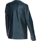 Ladies Ashwood Leather Casual Jacket Navy: AWL-881