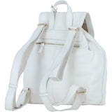 Ashwood Genuine Leather Compact Backpack White: Y-57