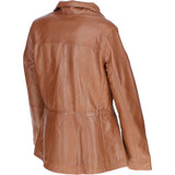 Ashwood Leather Women’s Casual Jacket Tan