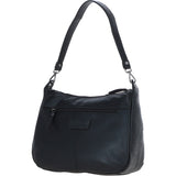 Ashwood Leather Women’s Buckle Shoulder Tote Bag Black: S-33