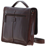 Ashwood Leather Unisex Large Crossbody Satchel Bag Brandy: P-63