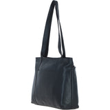 Ashwood Elegant Multi-Pocket Shoulder Bag Black: Newport