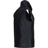 Ashwood Men's Leather Waistcoat Black: SIGMA