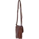 Ashwood Leather Crossbody Smart Phone Bag Tan: M-80