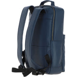 Gabicci Leather Backpack with Striped Front Detail Navy: GB-64954