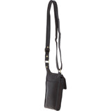 Ashwood Leather & Harris Tweed® Cloth elegance Crossbody Bag Brown/Green: TW-20-09-BG