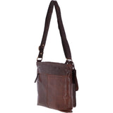 Vintage Medium Leather Shoulder Bag Brandy – G23