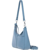 Ashwood Leather Ladies Shoulder X Crossbody Bag Denim Blue: 64397