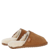 Fenland Classic Mens Slippers Tan: Duke