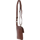 Ashwood Leather & Harris Tweed® Cloth elegance Crossbody Bag Tan/Green/Red: TW-20-08-TR