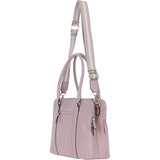 Ashwood 3 Section Large Leather Handbag Wood Rose: X-39