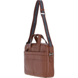 Brampton Leather Men's Messenger Bag Tan: 64273