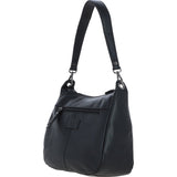 Ashwood Leather Women’s Buckle Shoulder Tote Bag Black: S-33