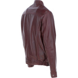 Ashwood Men's Genuine Leather Bomber Jacket Oxblood: AW-2255