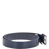 Mens Leather Belt Navy: AB-05