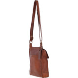 Vintage Small Leather Travel Shoulder Bag Honey Tan – G24