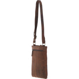 Ashwood Genuine Leather Crossbody Bag Mud/brown: ELA 1497