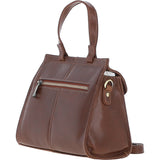 Ashwood Medium Leather Grab Bag Brown: V-83