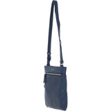 Ashwood Leather Crossbody Bag Navy: 63033