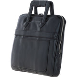 Ashwood Leather Mens Laptop Handle Bag Black: PL-45