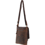 Rustic Charm Leather Handbag Mud/brown: Cheltenham