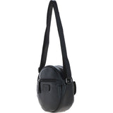 Ashwood Leather Round Crossbody Bag Black: P-66