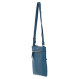 Ashwood Leather Crossbody Bag - Teal: 63014/cb3