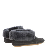 Sheepskin Slippers Grey: LADIES BOOTYS