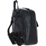 Authentic Ashwood Leather & Harris Tweed® Cloth Backpack Black/Green/Red: TW-28-07-BR