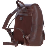 Ashwood Leather Men’s Buckle Rucksack Chestnut: S-64