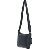 Ashwood Leather Crossbody Bag Black: Swansea