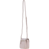 Ashwood Elegant Leather Crossbody Bag with Twist Lock Beige: Y-52
