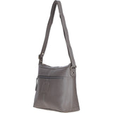 Ashwood Ladies Leather Shoulder Bag Taupe: AJ1