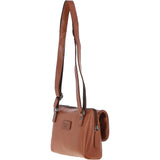 Ashwood Leather Shoulder x Crossbody Bag Tan: P-65