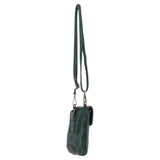 Ashwood Leather Crossbody Smart Phone Bag Green: D-99