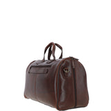 Ashwood Hi Veg Leather Flight-Cabin Weekend Holdall Tempo Brown :  8150