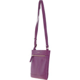 Ashwood Leather Smart Crossbody Bag Raspberry: 64638/cb-9