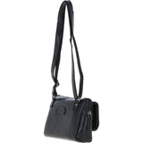 Ashwood Leather Shoulder x Crossbody Bag Black: P-65