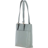 Elegant Shoulder Bag with Adjustable Straps Sage: 64562