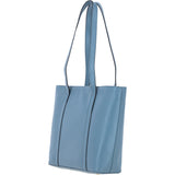 Ashwood Elegant Ladies Leather Shoulder Bag Denim: 64668