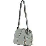 Real Leather Stylish Crossbody Bag Stone: 62340
