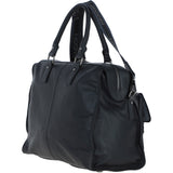 Brampton London Leather Weekender Bag Black: 64807