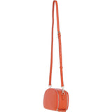 Ashwood Leather Compact Crossbody Bag with Adjustable Strap Orange: Y-53
