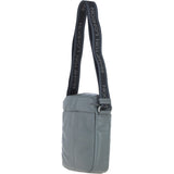 Brampton Leather Men's Crossbody Bag Grey: 64405