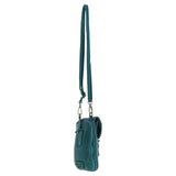 Ashwood Leather Crossbody Smart Phone Bag Teal: D-99