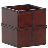 Ashwood's Premium Leather Pen Holder with Elegant Metal Buckle Chestnut: LF-104